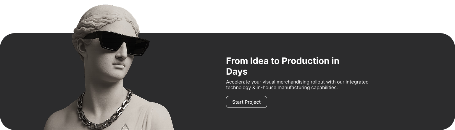 Stylized production campaign visual