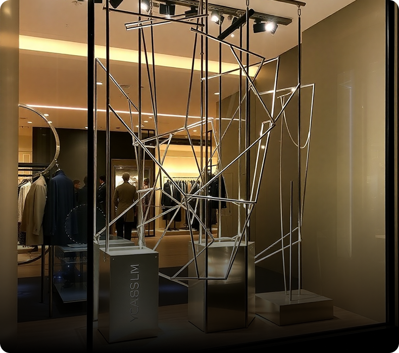 Retail flagship rollout installation by The VM Co